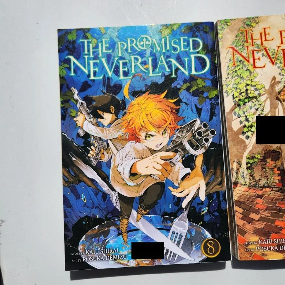 The Promised Neverland Book Bundle Volume 8 9 10 Kaiu Shirai Graphic Novel Books
